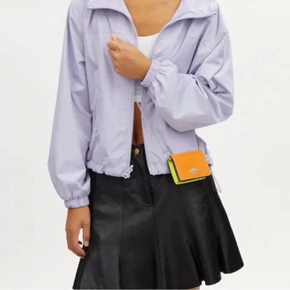 COACH Mini Wallet On A Chain In Colorblock - Picture 2 of 16